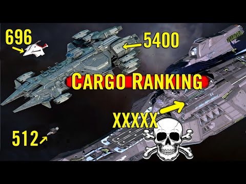 Star Citizen: ALL CARGO Ship Capacity Comparison (SCU Grid)