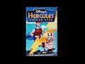 Digitized Opening To Hercules Zero To Hero Canadian VHS