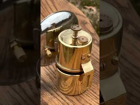 Flashlight’s broke? The solution is the carbide lamp!#carbidelamp #carbide #flashlight #ww1 #rdr2.