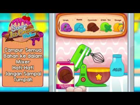 Scoop Ice Cream - Cooking Game Video