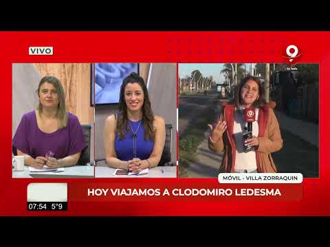Hoy viajamos a Clodomiro Ledesma