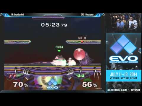 EVO2014 SSBM POOLS F82 W1 - Mr Brandandorf (GAN) vs CRS Hungrybox (JIG)