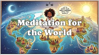 Live Meditation for the World with @christinavmills (Saturdays 9 AM EST)