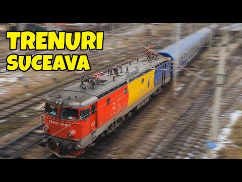 Trenuri Suceava - 12 Februarie 2020 [4K]