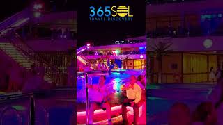 The White hot night party on Carnival Celebration | Carnival Celebration Cruise review 2024