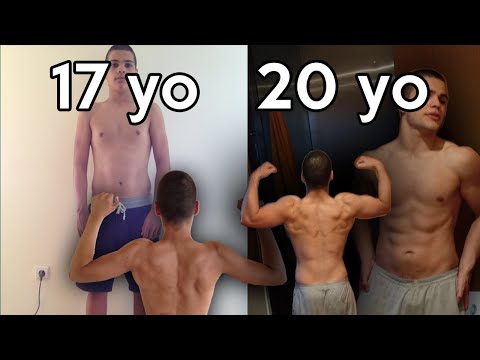 David Pino 3 Year Natural Body Transformation
