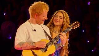 Shakira and Ed Sheeran – Underneath Your Clothes (LMYNL Tour in Brooklyn, 7-20-26) (4K HDR HQ AUDIO)