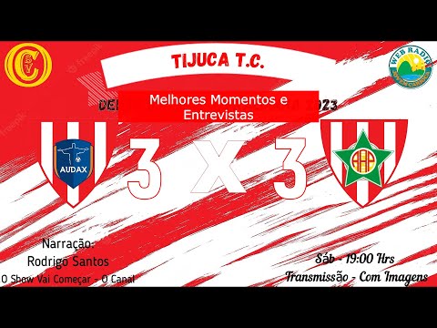 Melhores Momentos Audax 3 x 3 Portuguesa - Tijuca T.C - Dente de Leite - Fraldinha