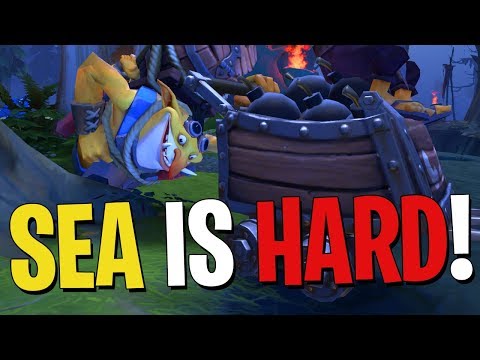 SEA IS HARD! - Techies DotA 2