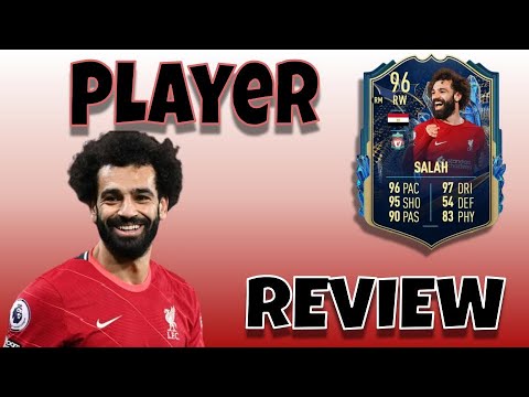 FIFA 23 - 96 TOTS SALAH PLAYER REVIEW