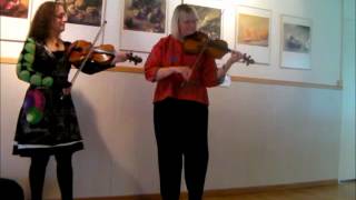 "Om dagen vid mitt arbete" samt "Mormorsvisan" med Eva & Sabina