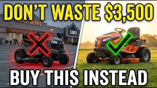 Don't Waste $3,500 on a Riding Mower — Buy This Instead (The Big Box Store Trap)