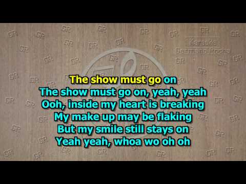 Queen - The Show Must Go On (Karaoke)