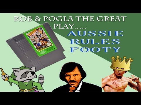 Racoon and Pogla Play AFL for the NES