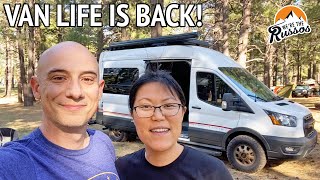 We’re Back in a Camper Van! | Storyteller Overland MODE LT Ford Transit Camper