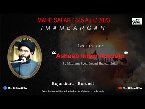 14th NIGHT MAHE SAFAR 1445 A.H - 2023 | MAULANA SYED JAWAD HASSAN ZAIDI