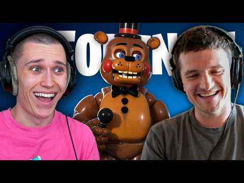 Talking FNAF with Josh Hutcherson in Fortnite