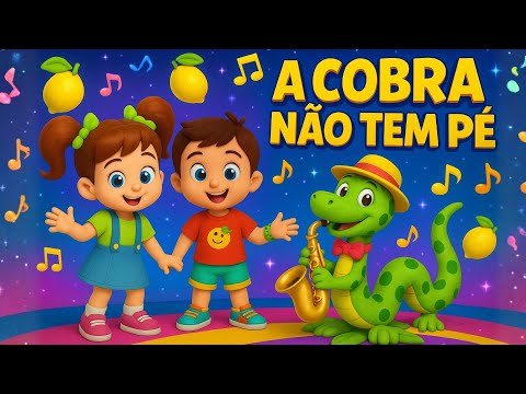  A Cobra Não Tem Pé | Música Infantil Divertida | Dedé e Bubu Show 
