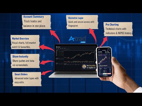 Atrad कसरी चलाउने ?|| Atrad बाट के के गर्न सकिन्छ ? How to buy and sell shares?