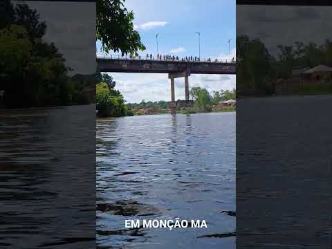 rio pindare pulando da ponte em monção maranhao