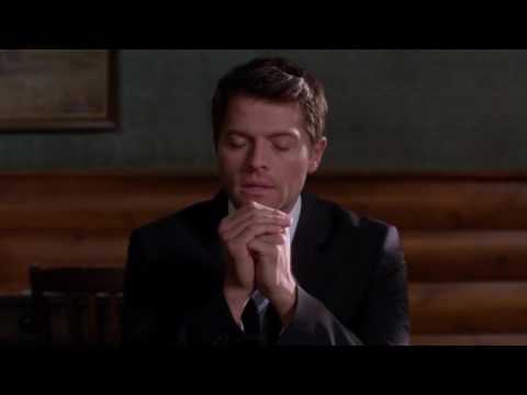 supernatural castiel trying to pray