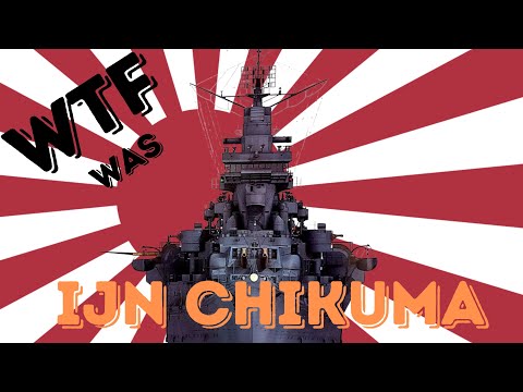 Was war der IJN Chikuma? (Japans bizarrer Wasserflugzeugkreuzer)