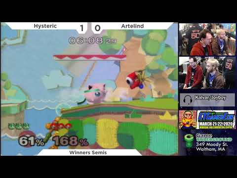 N.E. Melee Arcadian 7 - Hysteric (Jigglypuff) vs. Artelind (Samus) - SSBM WSF
