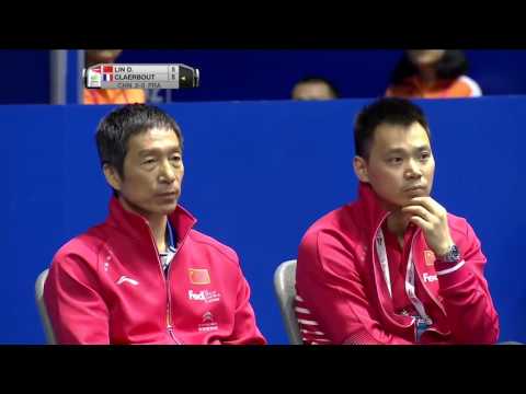 Thomas Cup Finals 2016 (France vs China) - Match 3 - MS - Lucas Claerbout vs Lin Dan