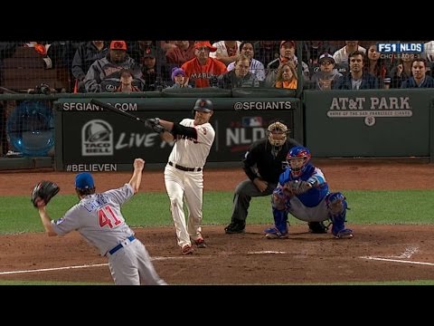 Moore laces an RBI single to right field