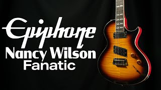 Video thumbnail for Epiphone Nancy Wilson Fanatic by MooreMusicGuitars