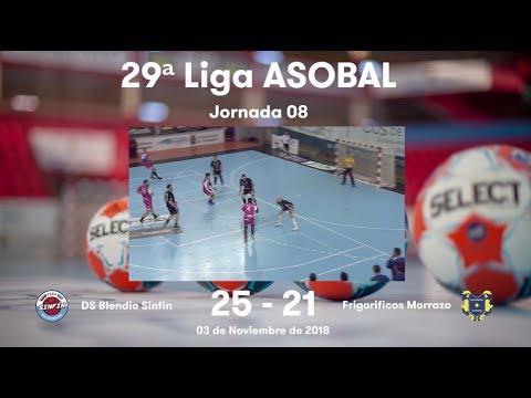 LIGA ASOBAL J08: DS Blendio Sinfin - Frigorificos Morrazo 25-21