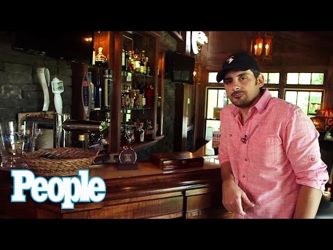 Brad Paisley's Awesome At-Home Bar  | People