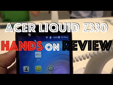 Acer Liquid Z630 Hands on Overview, Camera and Features