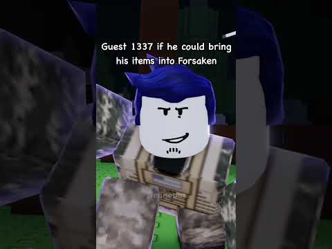 Mafioso VS Guest 1337 be like 😭 | FORSAKEN ANIMATION #forsaken #roblox