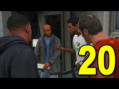 Grand Theft Auto V First Person - Part 20 - Grove Street Massacre (Walkthrough / Next Gen Gameplay)