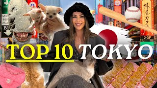 TOP 10 BEST THINGS TO DO IN TOKYO! 🇯🇵 Baseball, Animal Cafes, Vintage Shopping and More!
