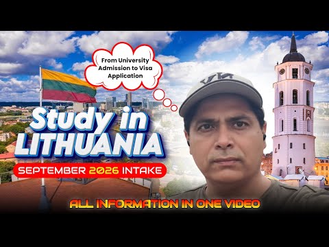 STUDY IN LITHUANIA 2026  #study #lithuania #lithuaniajob