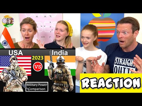 INDIA vs USA MILITARY POWER COMPARISON REACTION | #BigAReact