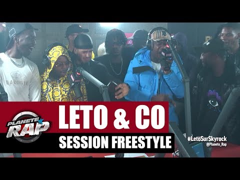 Leto, Sadek, Ninho, Da Uzi & Hös Copperfield - Session Freestyle #PlanèteRap