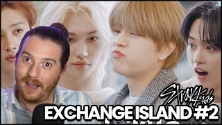 STRAY KIDS: EXchange Island #2 | SKZ CODE REACTION [SKZ DATING SKZ?!]