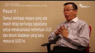 Indonesia Legal System