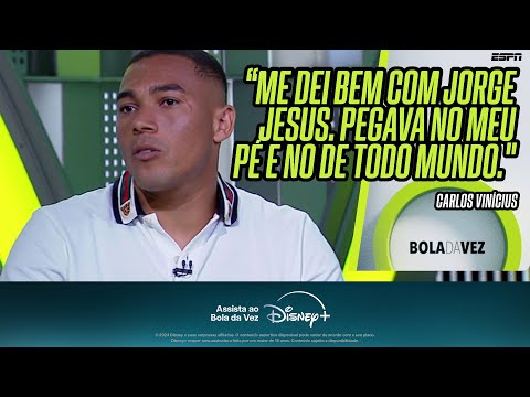 RELAÇÃO COM JORGE JESUS, LUÍS CASTRO NO GRÊMIO E SELEÇÃO | BOLA DA VEZ COM CARLOS VINÍCIUS