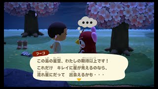 流れ星イベント？ フレンドと一緒にあつまれ どうぶつの森＃1