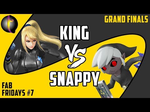 FABF7 Singles: SSB Wii U - GF - King vs Snappy