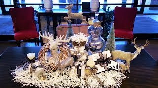 DIY Christmas Table Display