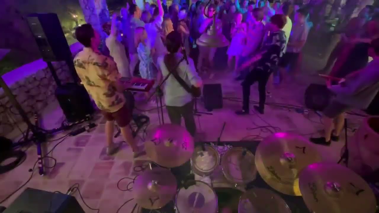 Amplifi House Band live at The Peligoni Club, Greece 2022
