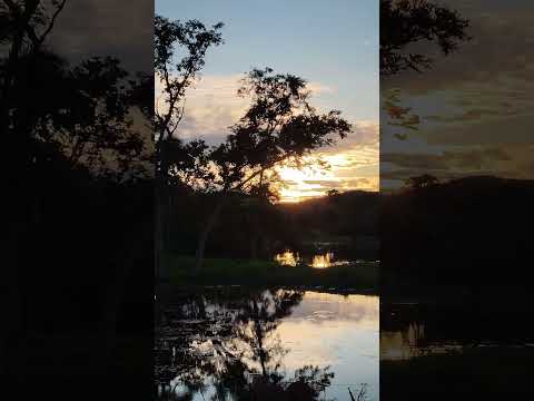 A beautiful view at the end of Sunday. Loreto MA Brazil