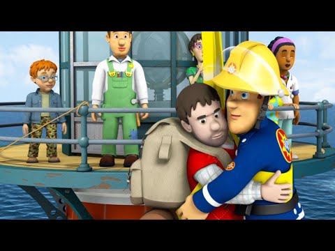 NY Brannmann Sam Norsk 🌟Skattefella 🚒 Beste redninger  🔥 Tegnefilm