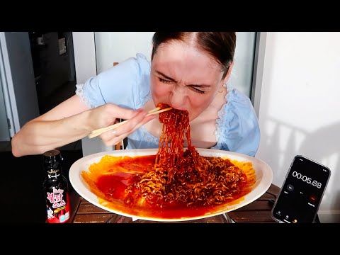 Korean 30x Spicy Fire Noodle Challenge