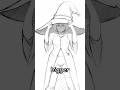 The best way to draw a witch’s hat #art #digitalart #drawing